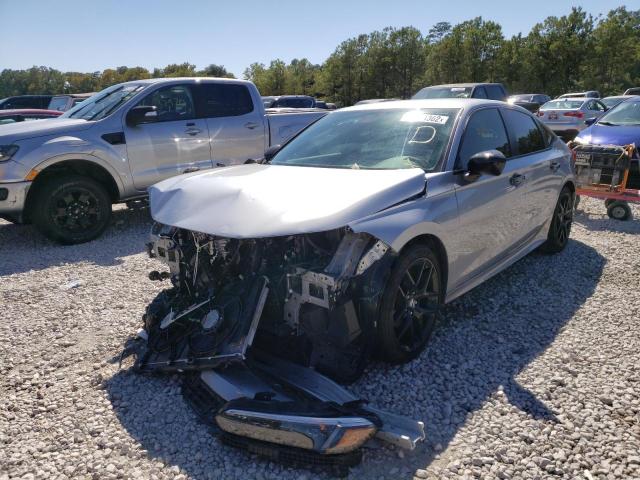 2HGFE2F50NH566075 - 2022 HONDA CIVIC SPOR SILVER photo 2