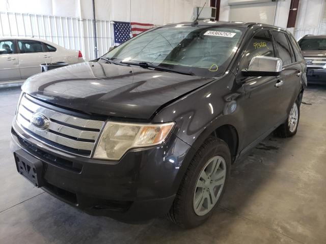 2FMDK36CX7BA67918 - 2007 FORD EDGE CHARCOAL photo 2