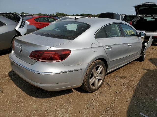 WVWBP7AN2GE502951 - 2016 VOLKSWAGEN CC BASE SILVER photo 4