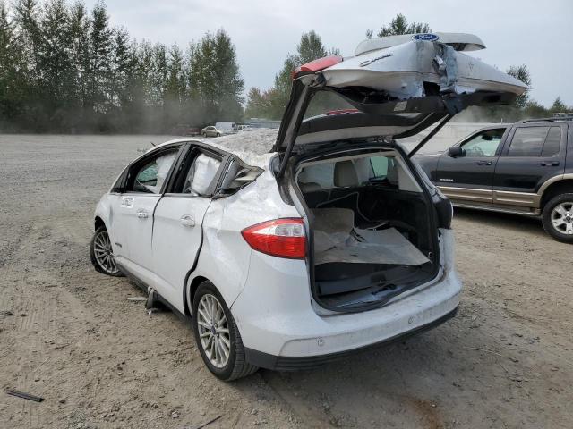 1FADP5BUXEL509017 - 2014 FORD C-MAX SEL WHITE photo 3