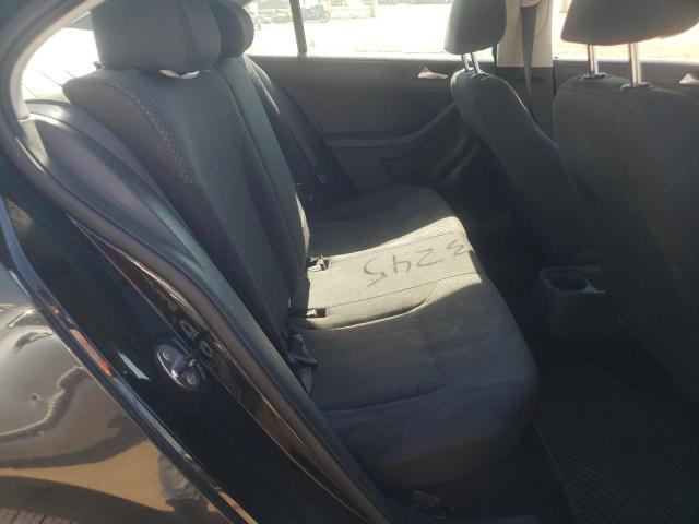 3VW2K7AJ4DM403482 - 2013 VOLKSWAGEN JETTA BASE BLACK photo 6