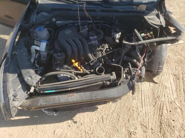 3VW2K7AJ4DM403482 - 2013 VOLKSWAGEN JETTA BASE BLACK photo 7