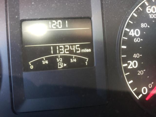 3VW2K7AJ4DM403482 - 2013 VOLKSWAGEN JETTA BASE BLACK photo 8