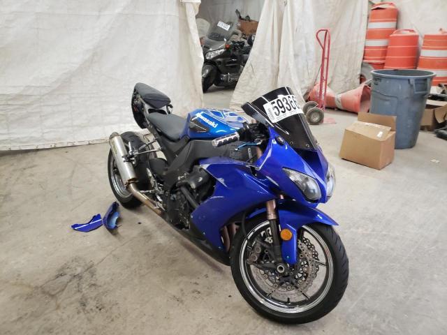 JKAZXCE188A007302 - 2008 KAWASAKI ZX1000 E BLUE photo 1