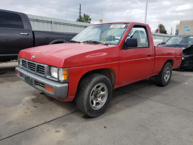 1N6SD11S2PC396697 - 1993 NISSAN TRUCK SHOR RED photo 2