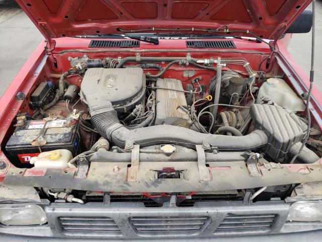 1N6SD11S2PC396697 - 1993 NISSAN TRUCK SHOR RED photo 7