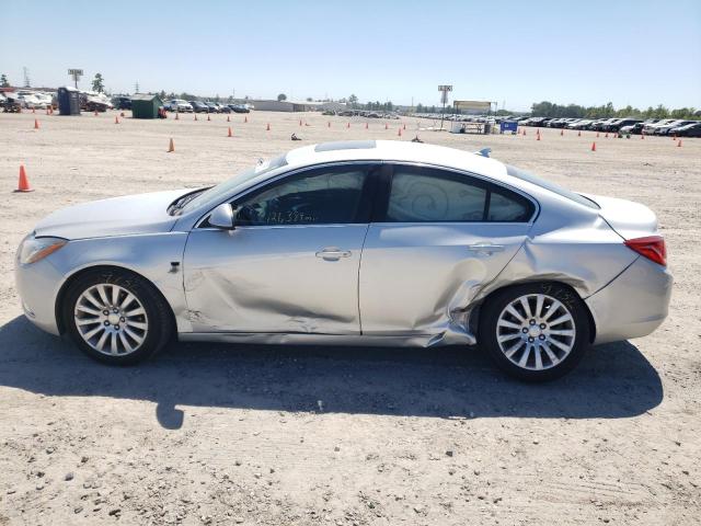 W04GY5GV9B1076572 - 2011 BUICK REGAL CXL SILVER photo 9