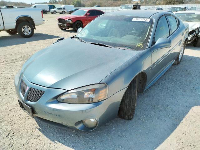 2G2WP552761287349 - 2006 PONTIAC GRAND PRIX BLUE photo 2