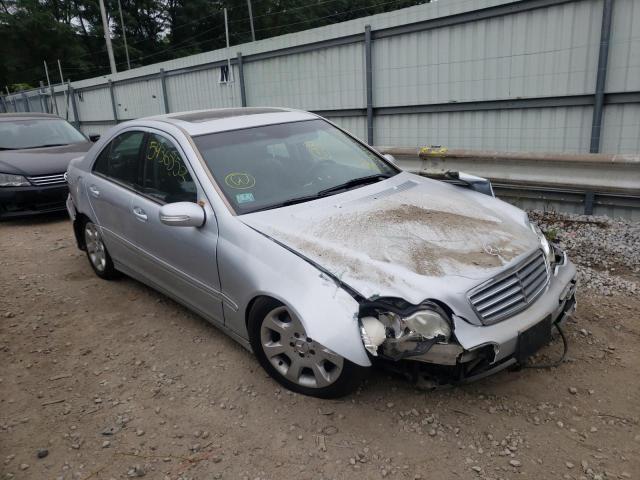 WDBRF92H56F756408 - 2006 MERCEDES-BENZ C 280 4MAT SILVER photo 1