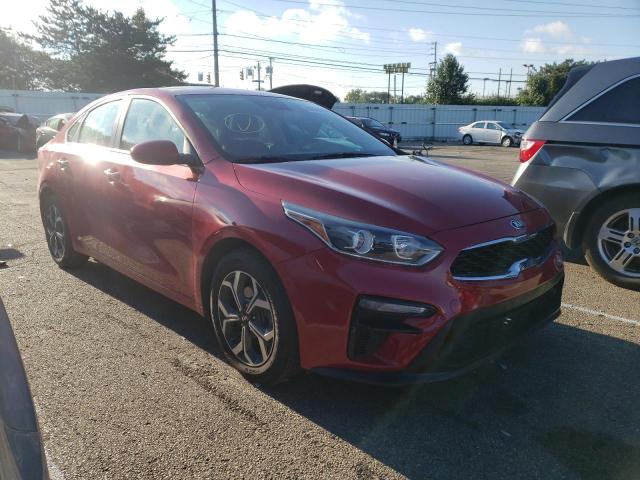 3KPF24AD2KE034450 - 2019 KIA FORTE FE RED photo 1