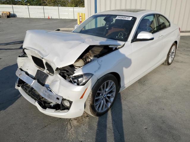 WBA1F5C50EV255990 - 2014 BMW 228 I Beyaz fotoğraf 2