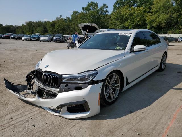 WBA7F2C51GG420607 - 2016 BMW 750 XI WHITE photo 2