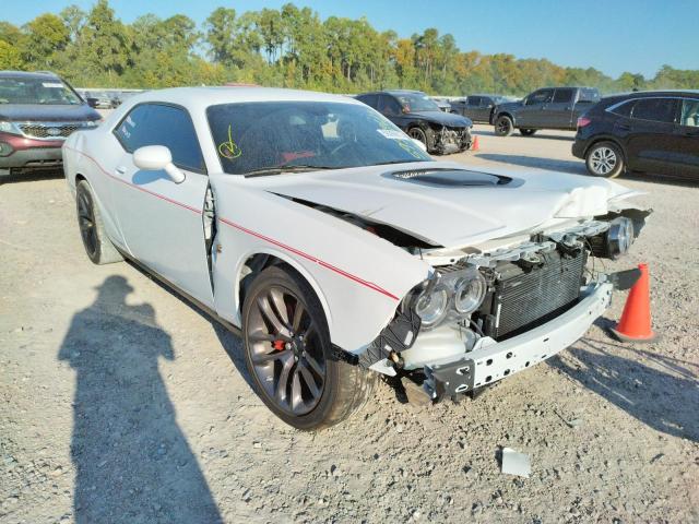 2C3CDZFJ1LH106063 - 2020 DODGE CHALLENGER WHITE photo 1