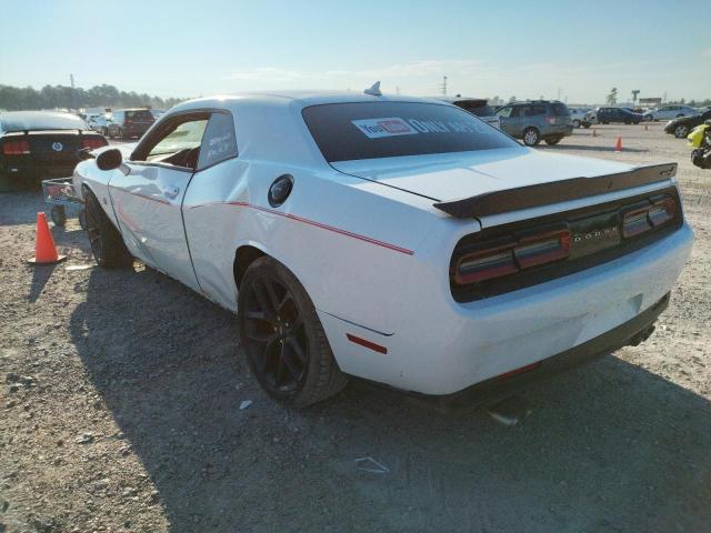 2C3CDZFJ1LH106063 - 2020 DODGE CHALLENGER WHITE photo 3