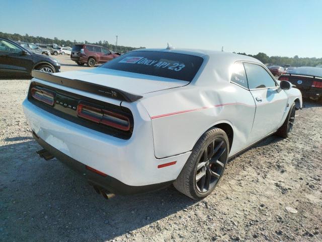 2C3CDZFJ1LH106063 - 2020 DODGE CHALLENGER WHITE photo 4