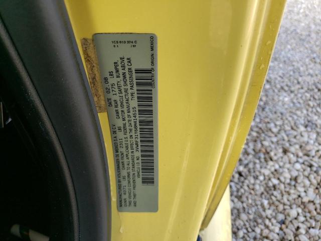 3VWRF31Y68M414515 - 2008 VOLKSWAGEN NEW BEETLE 黄色 照片 10