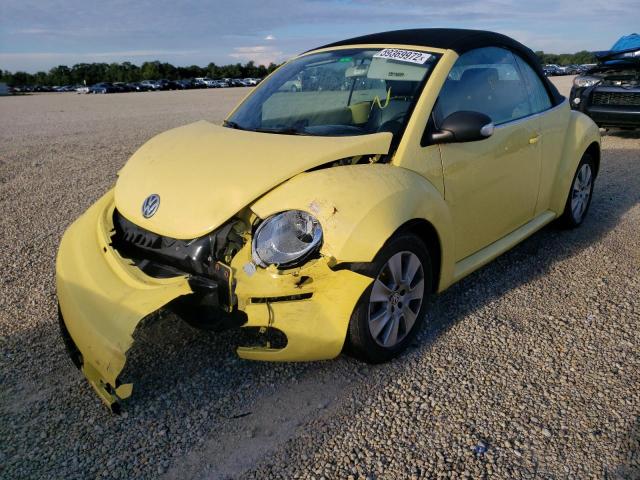3VWRF31Y68M414515 - 2008 VOLKSWAGEN NEW BEETLE 黄色 照片 2