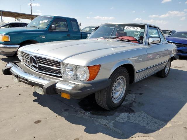 WDB10704412055605 - 1979 MERCEDES-BENZ 450SL SILVER photo 2