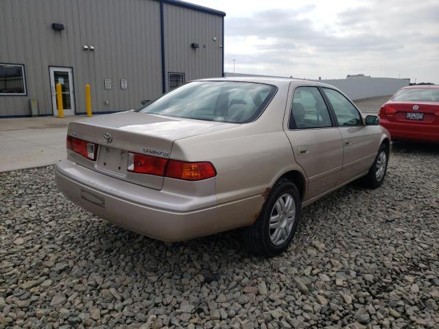 4T1BG22K11U069218 - 2001 TOYOTA CAMRY CE TAN photo 4