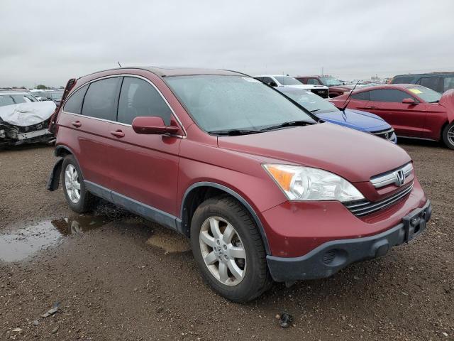 JHLRE48728C071523 - 2008 HONDA CR-V EXL MAROON photo 1