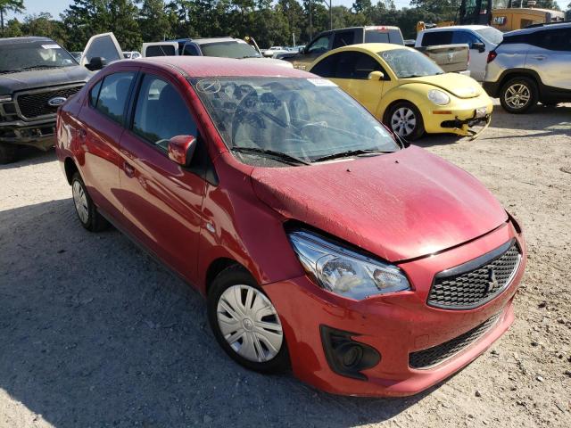 ML32F3FJ4LHF06371 - 2020 MITSUBISHI MIRAGE G4 MAROON photo 1