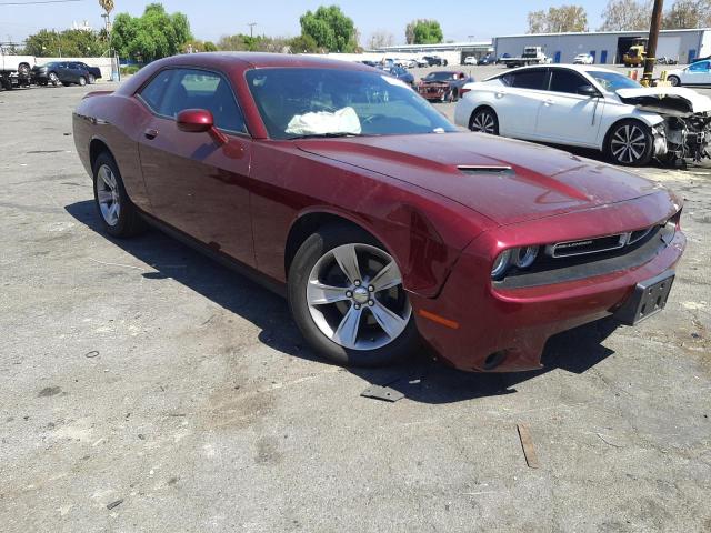 2C3CDZAG0KH642657 - 2019 DODGE CHALLENGER BURGUNDY photo 1