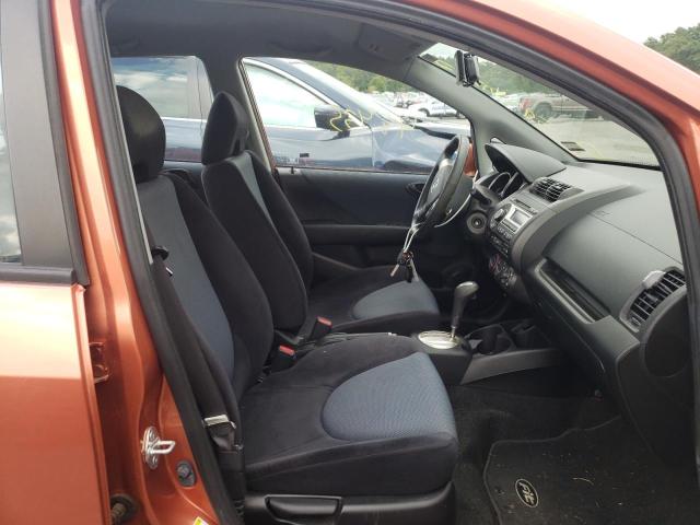 JHMGD38687S038179 - 2007 HONDA FIT S 红色 照片 5