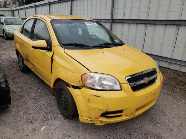 KL1TD5DE0AB073905 - 2010 CHEVROLET AVEO YELLOW photo 1