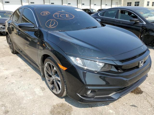 19XFC2F89ME000909 - 2021 HONDA CIVIC SPOR BLACK photo 1