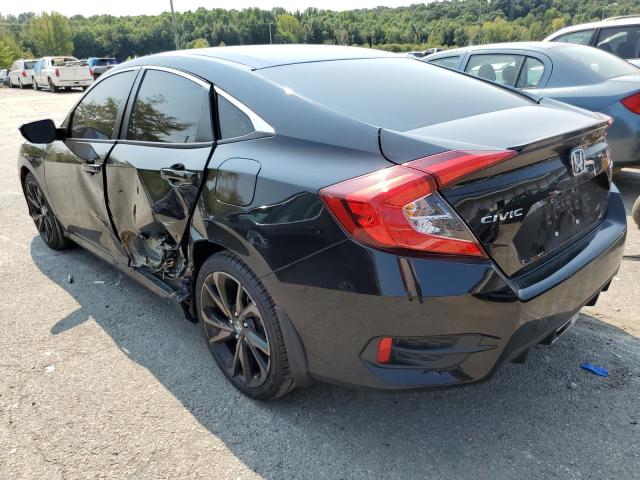 19XFC2F89ME000909 - 2021 HONDA CIVIC SPOR BLACK photo 3