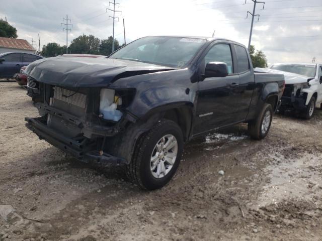 1GCHSCEA5M1231914 - 2021 CHEVROLET COLORADO L BLACK photo 2