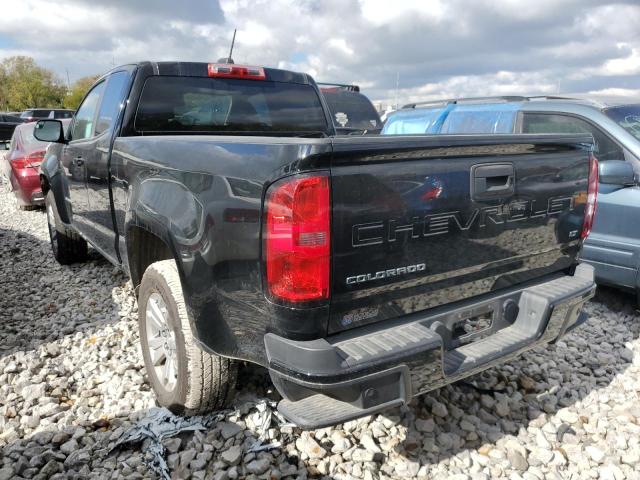 1GCHSCEA5M1231914 - 2021 CHEVROLET COLORADO L BLACK photo 3