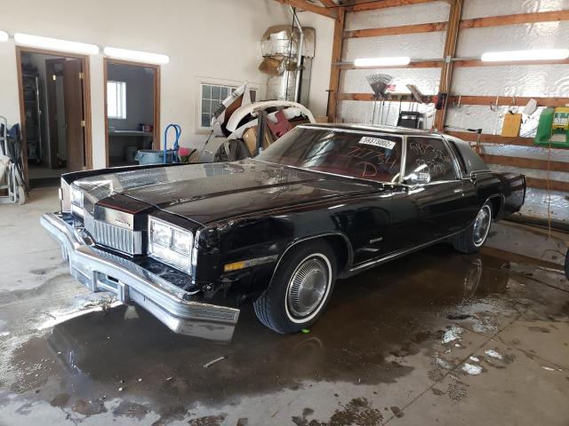 3Z57K8M717784 - 1978 OLDSMOBILE TORONADO B BLACK photo 2