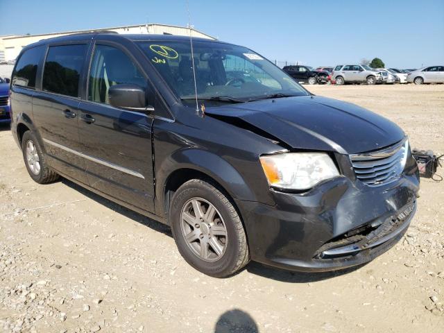 2C4RC1BG9CR185917 - 2012 CHRYSLER TOWN & COU GRAY photo 1