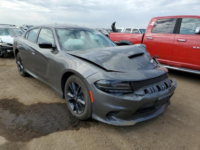 2C3CDXMG2LH163819 - 2020 DODGE CHARGER GT GRAY photo 1