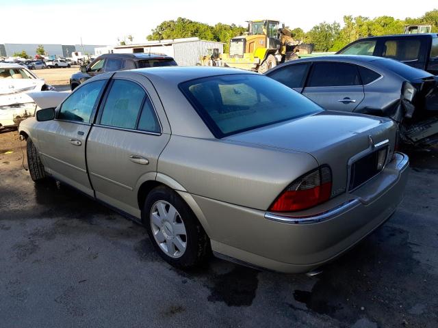 1LNHM86S24Y642673 - 2004 LINCOLN LS 棕色 照片 3