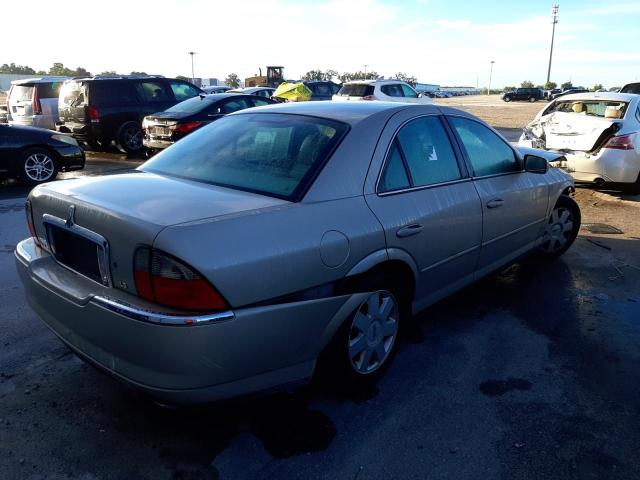 1LNHM86S24Y642673 - 2004 LINCOLN LS TAN photo 4