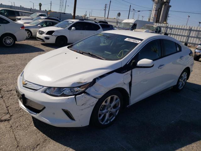 1G1RD6S58HU162429 - 2017 CHEVROLET VOLT PREMI WHITE photo 2