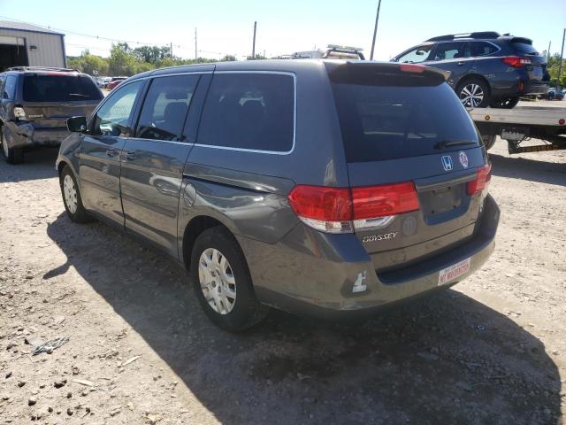 5FNRL38298B074701 - 2008 HONDA ODYSSEY LX GRAY photo 3