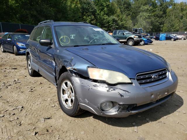 4S4BP61C977340826 - 2007 SUBARU LEGACY OUT BLUE photo 1