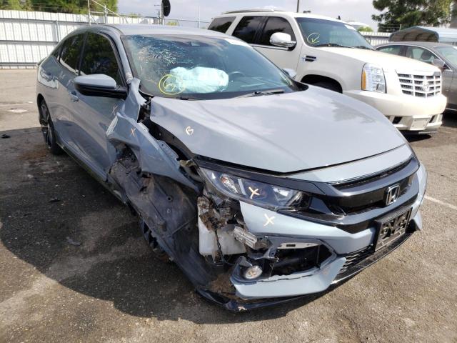 SHHFK7H42MU419977 - 2021 HONDA CIVIC SPOR BLUE photo 1