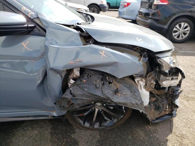 SHHFK7H42MU419977 - 2021 HONDA CIVIC SPOR BLUE photo 9