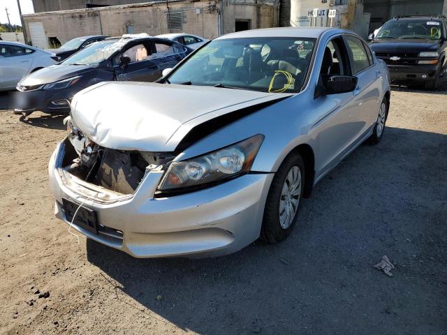 1HGCP2F33CA016859 - 2012 HONDA ACCORD LX SILVER photo 2