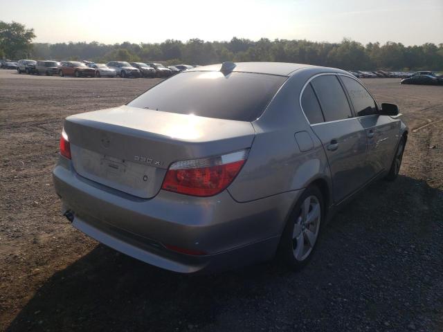 WBANF73567CY18035 - 2007 BMW 530 XI SILVER photo 4