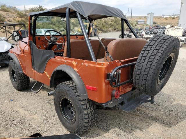 J4F835TA69861 - 1974 JEEP CJ5 ORANGE photo 3