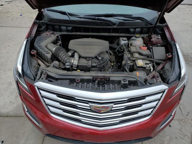 1GYKNFRS0KZ274423 - 2019 CADILLAC XT5 PREMIU MAROON photo 7