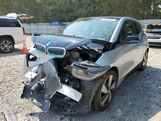 WBY1Z8C3XHV891586 - 2017 BMW I3 REX BLUE photo 2