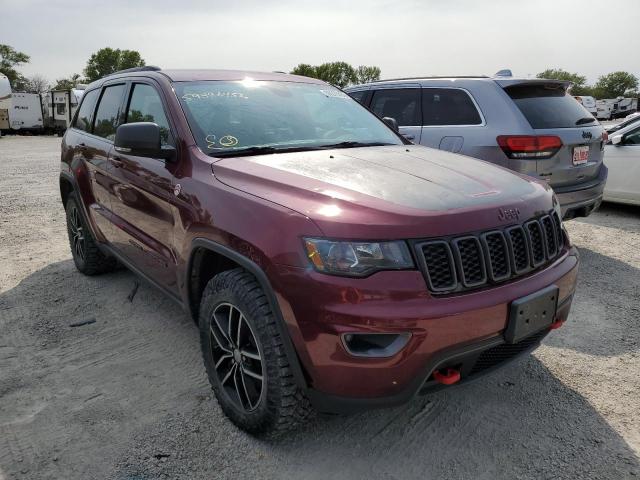 1C4RJFLG9HC613275 - 2017 JEEP GRAND CHER RED photo 1