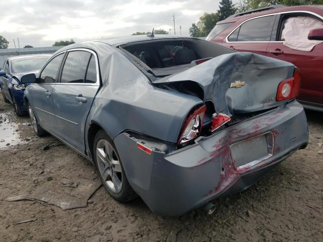 1G1ZH57B29F146844 - 2009 CHEVROLET MALIBU 1LT ლურჯი ფოტო 3