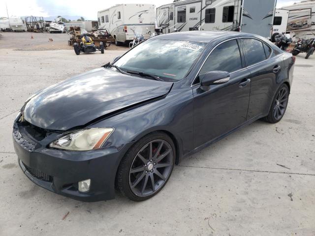 JTHBK262X95093647 - 2009 LEXUS IS 250 BLACK photo 2